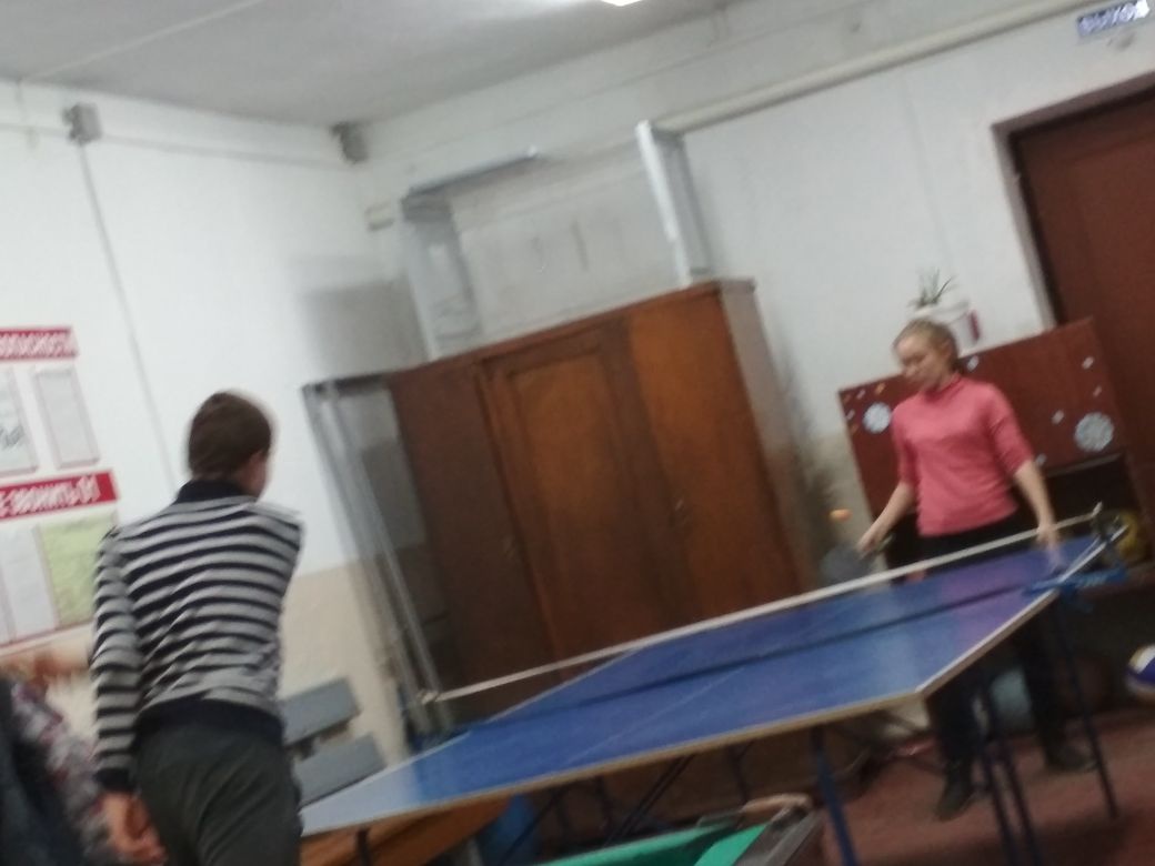 Турнир по настольному теннису...